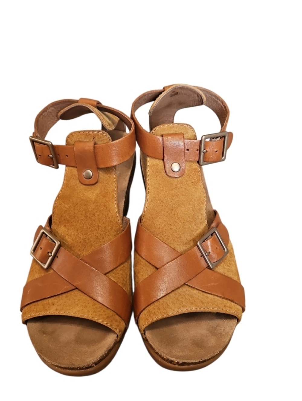 Dansko Dominique Strappy Suede Leather Sandals - Picture 6 of 11